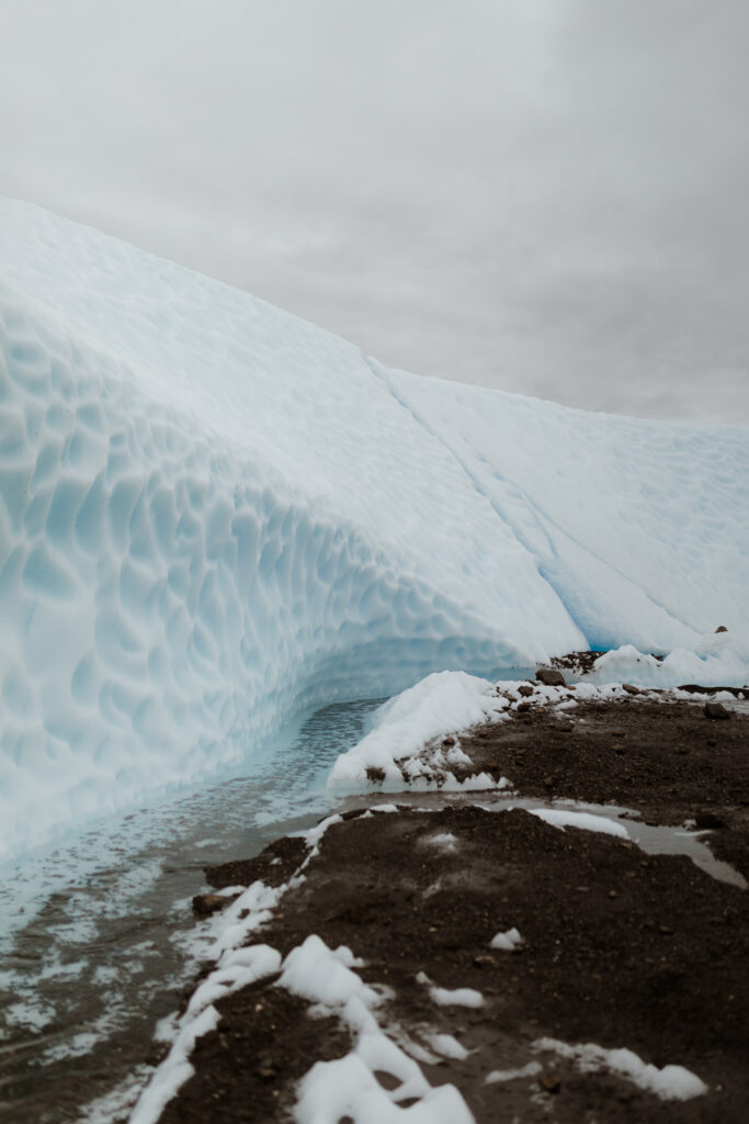 Matanuska glacier glacial ice