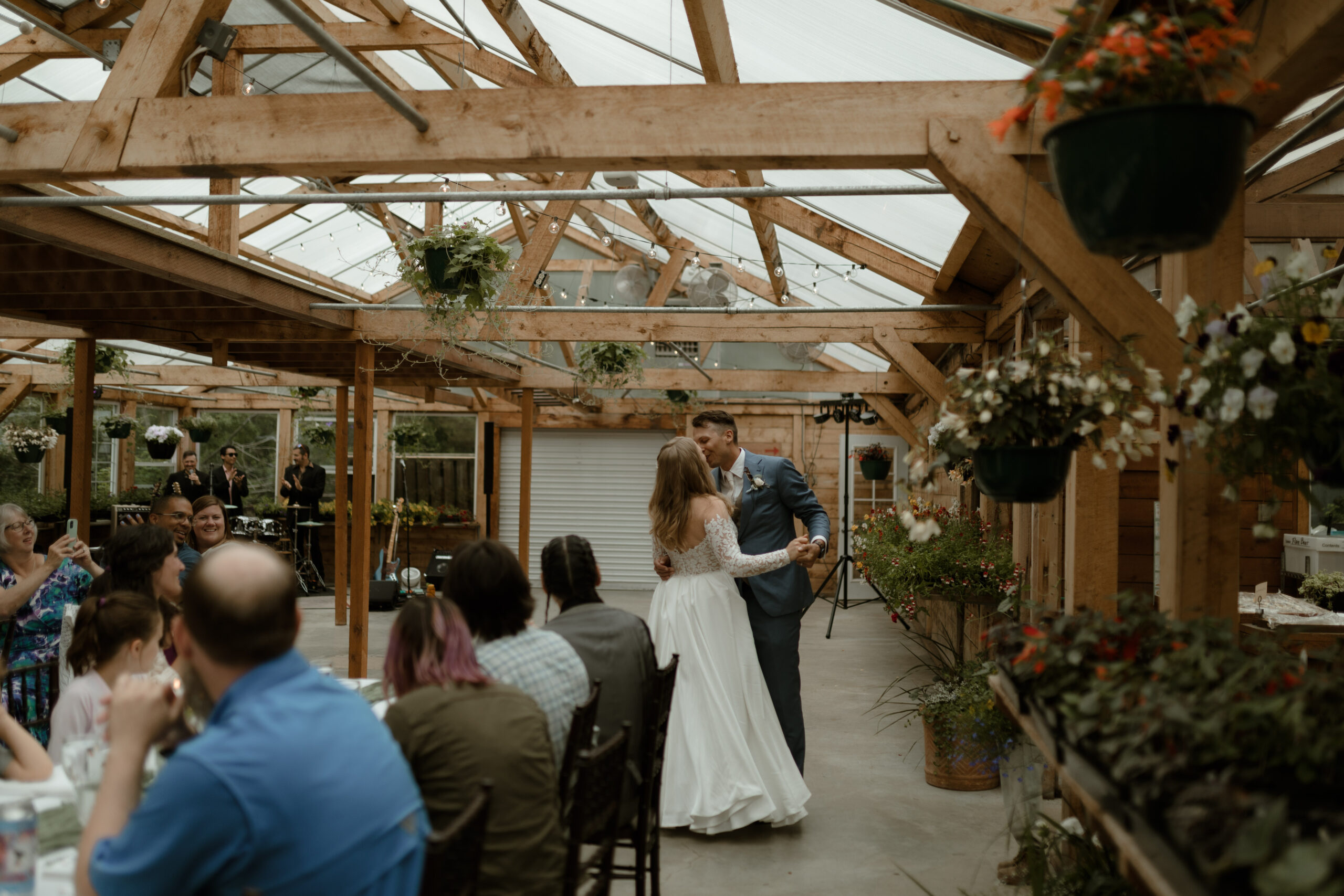 Forget-Me-Not Nursery Greenhouse Wedding