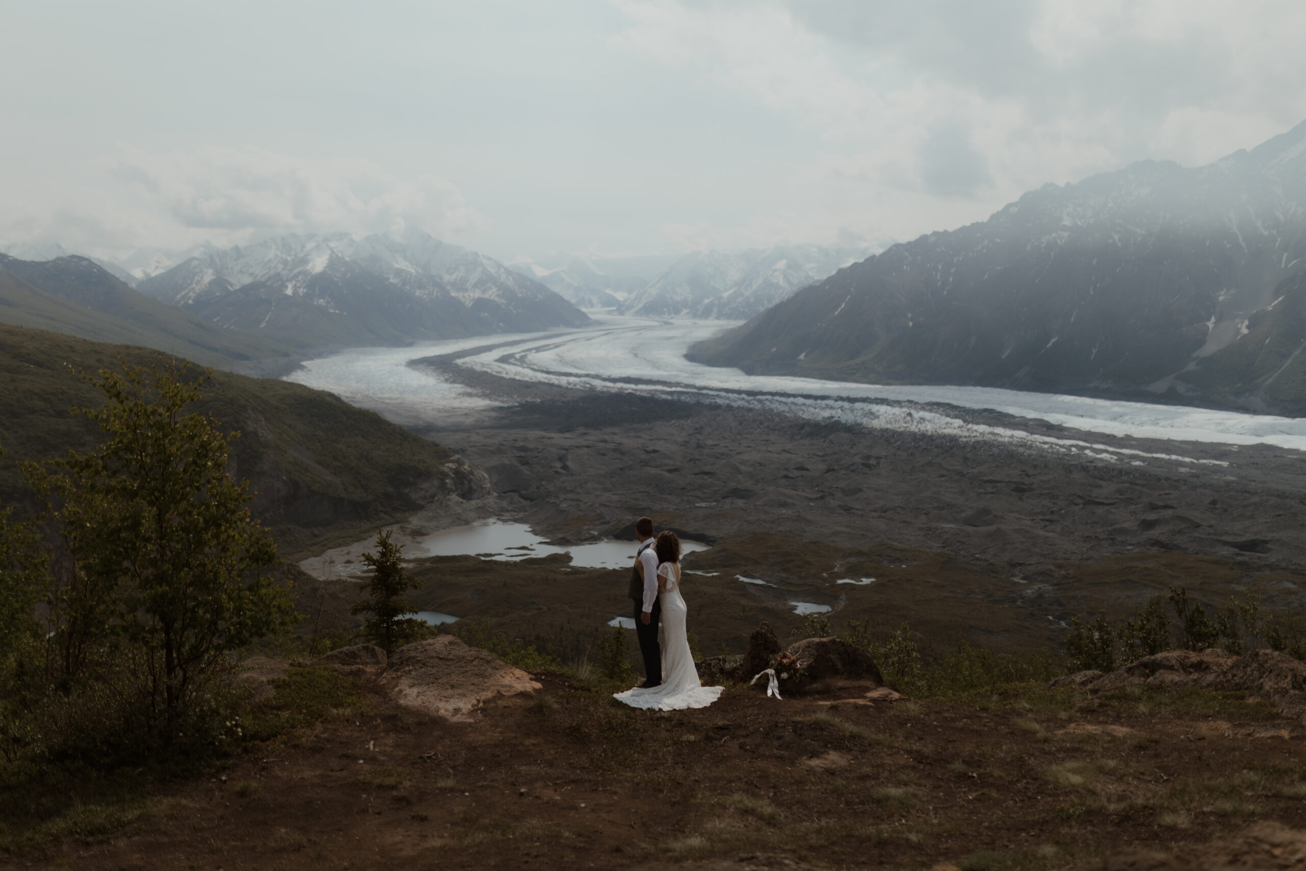 Alaska Wedding Glacier Hiking Day-After Session