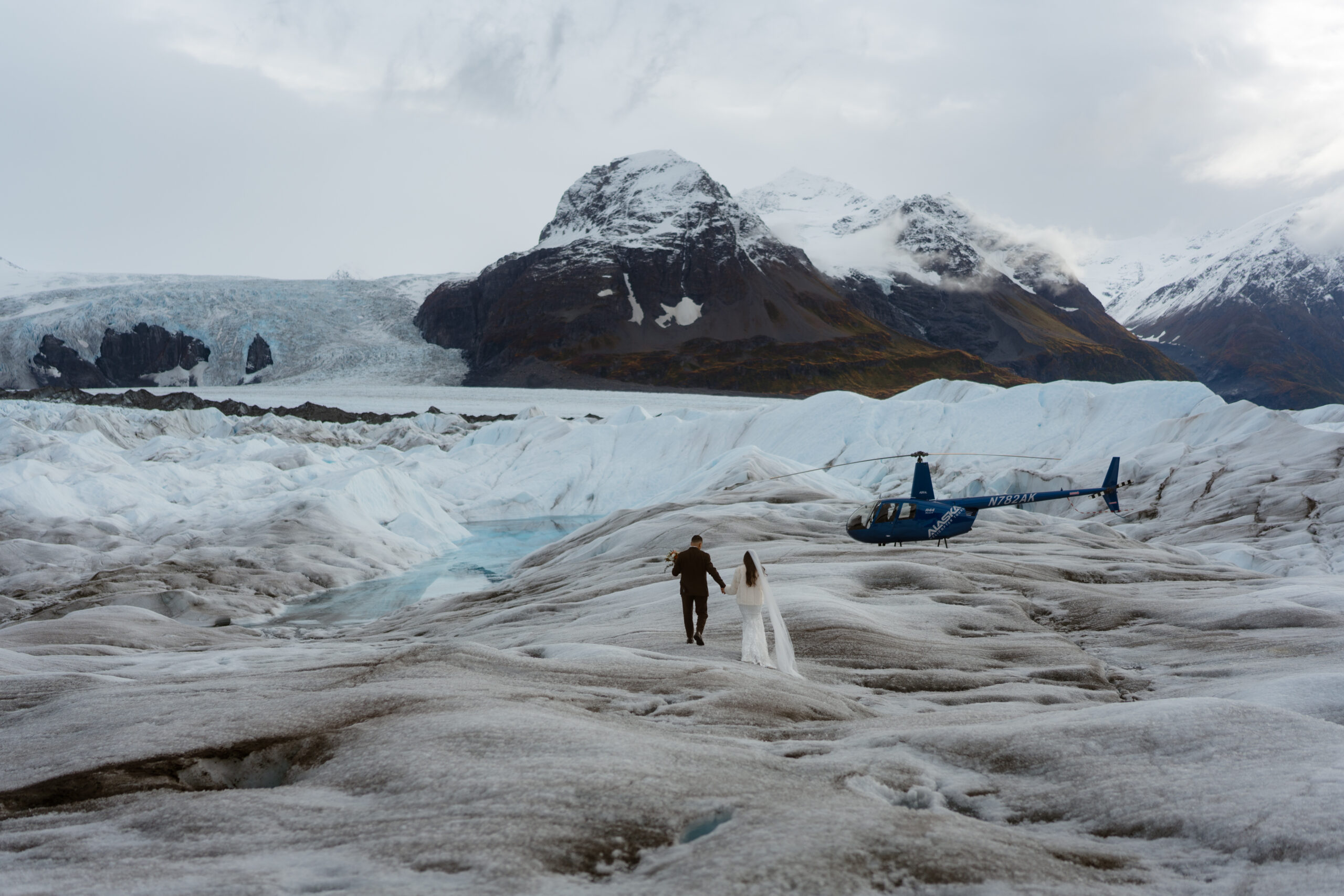 Glaciers to elope on in Alaska, Knik Glacier