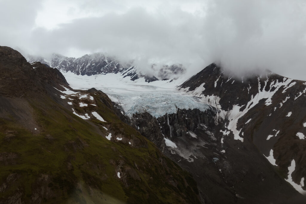 Glaciers to elope on in Alaska